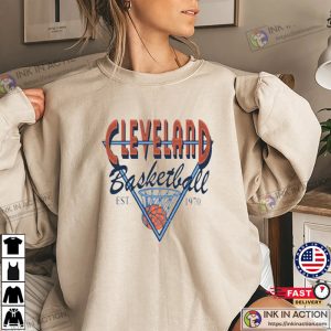 Throwback Cleveland Cavaliers Basketball Sweatshirt