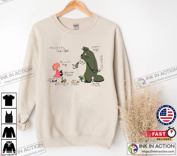 Totoro Kids T-Shirt, Studio Ghibli Fans Miyazaki Hayao Shirt