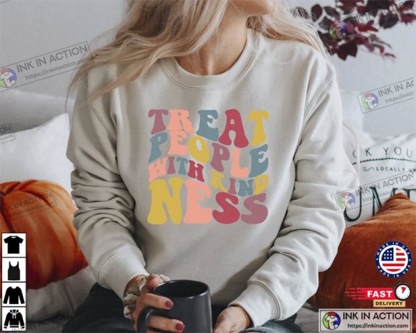 Treat People With Kindness Harry Style Music Unisex Retro Shirt