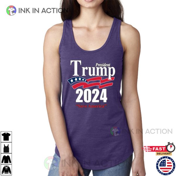 Trump 2024 Save America, Trump Tee Shirt