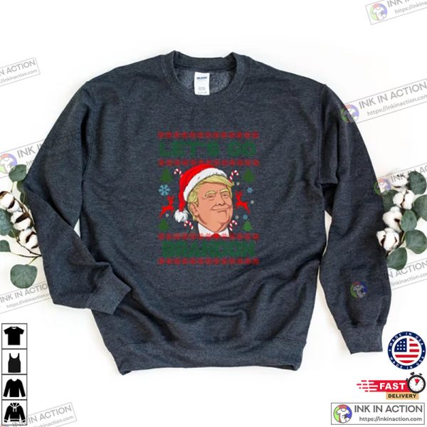 Trump Christmas, Let’s Go Brandon Christmas Shirt, Republican Xmas