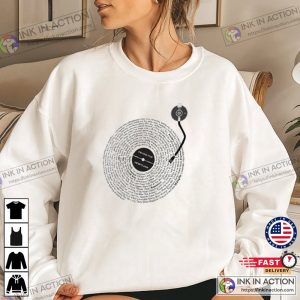 Typography TS Albums Cover Sweatshirt Midnights 2023 Inspired Sweatshirt 3