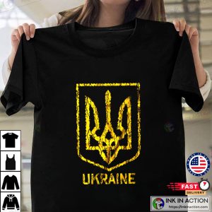 Ukraine Trident T shirt Ukraine Coat Of Arms Shirt