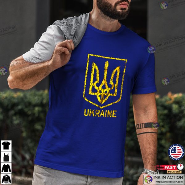 Ukraine Trident Ukraine Coat Of Arms Shirt