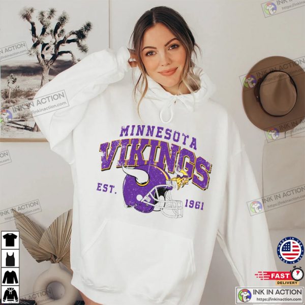 Vikings Football Minnesota Vikings Sweatshirt