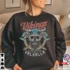 Vikings Fall Into Valhalla Viking Clothing Viking Axe Tee
