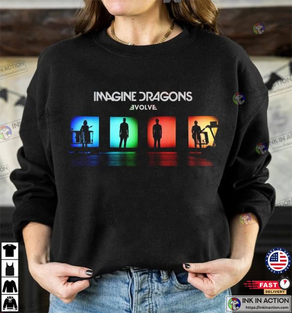 Vintage Evolve Imagine Dragons Imagine Dragons Merch Imagine Dragons Shirt