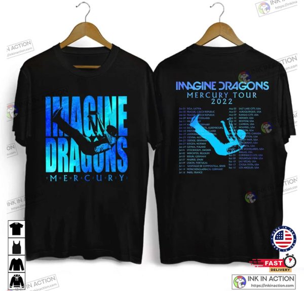 Vintage Imagine Dragons World Tour 2022 Special Imagine Dragons Shirt