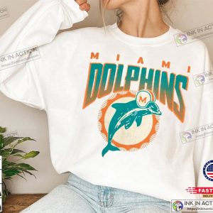 Vintage Miami Football Shirt. Dolphins shirt Miami Sweatshirt Miami Retro Shirt Football shirt 3
