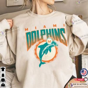 Vintage Miami Dolphins Football Retro Football Shirt