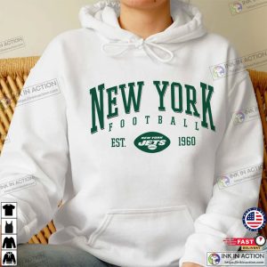 Vintage Style New York Football Vintage Ny Football Sweatshirt Game Day Unisex Hoodie 4