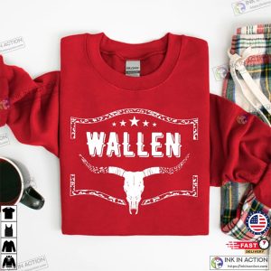 Vintage Wallen Western Sweatshirt Wallen Sweatshirt Country Music Shirt 2