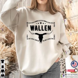 Vintage Wallen Western Sweatshirt Wallen Sweatshirt Country Music Shirt