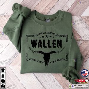 Vintage Wallen Western Sweatshirt Wallen Sweatshirt Country Music Shirt 6
