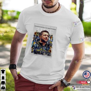 Volodymyr Zelensky Shirt The Spirit Of Ukraine Graphic Shirt 3