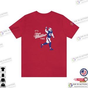 Von Miller Time Tshirt Adult Buffalo Football Shirt Bills Mafia Gift 2