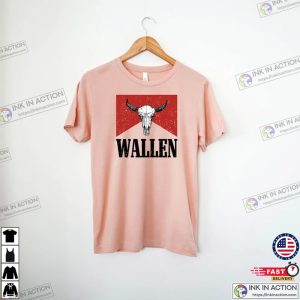 Wallen Bullhead Tee Cowboy Wallen Tshirt Wallen Western Tshirt