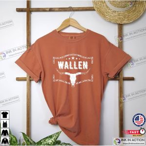 Wallen Bullskull Comfort Colors Country Music Shirt