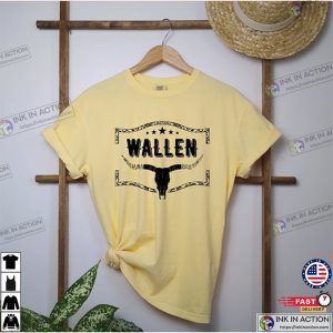 Wallen Bullskull Shirt Comfort Colors Country Music Shirt Nashville Shirt 4