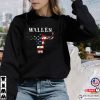 American Flag Wallen Cow Skull Music Shirt