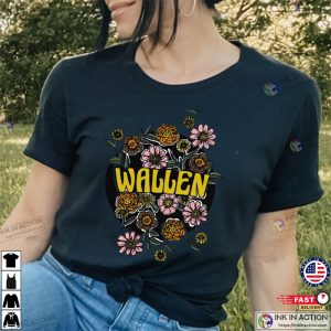 Morgan Wallen Color Floral Music Shirt
