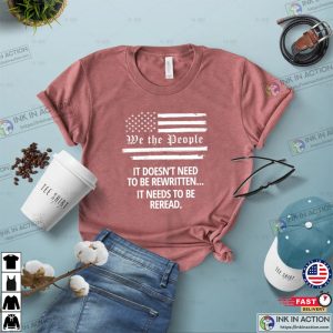We The People Shirt Patriotic Labor Day Shirt Fourth of July American History 1776 Independence Day Shirt 2
