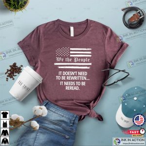 We The People Shirt, Patriotic Labor Day Shirt, Fourth of July, American History 1776 Independence Day Shirt