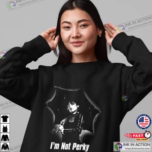 Wednesday Addams Im Not Perky Trending T Shirt 2