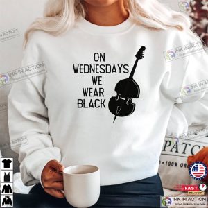 Wednesday Addams On Wednesdays We Wear Black Nevermore Academy TV Series Shirt 2