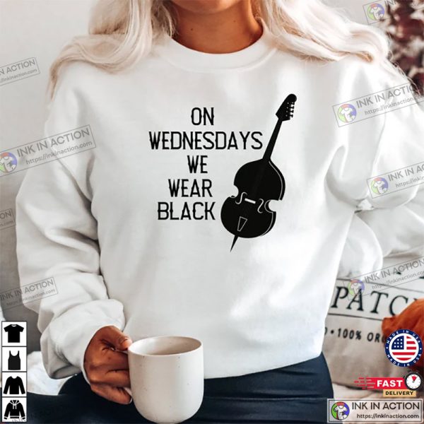 Wednesday Addams On Wednesdays We Wear Black Nevermore Academy TV Series Shirt