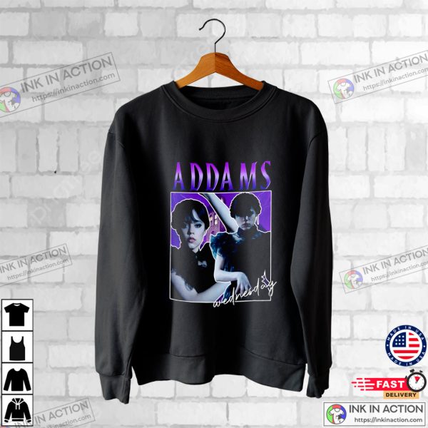 Wednesday Addams Wednesday Nevermore Academy Wednesday The Addams Family Shirt