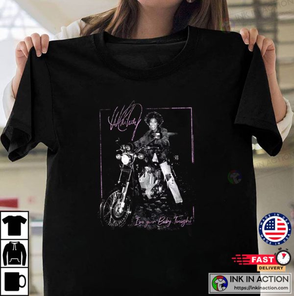 Whitney Houston I’m Your Baby Tonight Cover Men’s T-Shirt