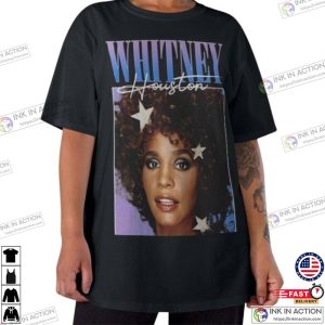 Whitney Houston Tshirt Whitney Houston Graphic Tee Whitney Houston Gift 2