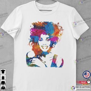 Whitney Houston fan art painting Unisex Shirt 3