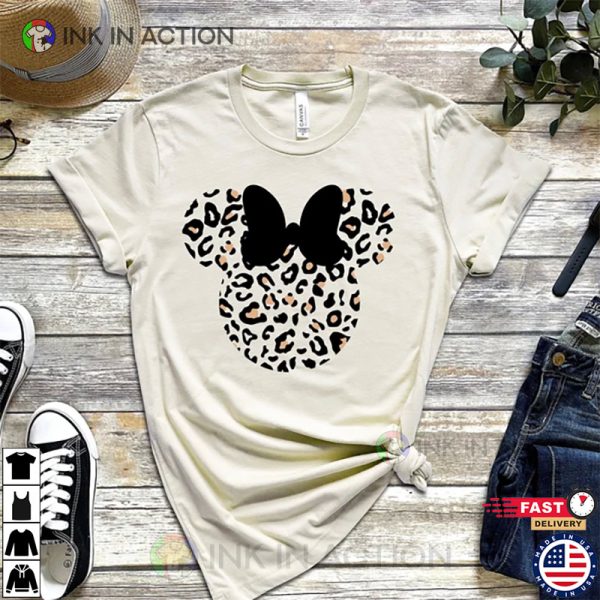 Women’s Disney Minnie Leopard Shirt