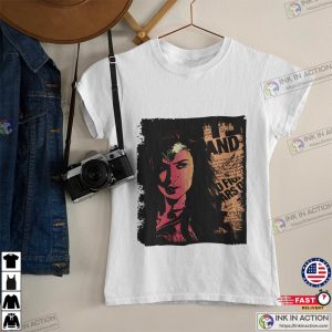 Wonder Woman T shirt Wonder Woman Mom Graphic Tees DC Comics Black Sweatshirt 3