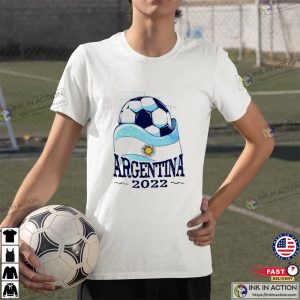 World Cup 2022 Argentina Soccer Football Qatar 2022 T Shirt 3