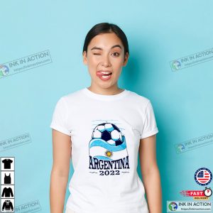 World Cup 2022 Argentina Soccer Football Qatar 2022 T-Shirt