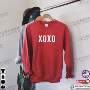 XOXO Valentines Day Sweatshirt Love Shirt Womens Sweatshirt 4