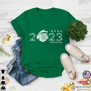 Year of the Rabbit 2023 Chinese New Year 2023Chinese Happy New Year 2023 T shirt 3