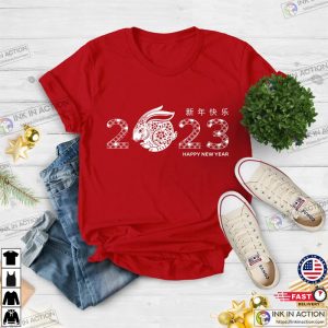Year of the Rabbit 2023 Chinese New Year 2023Chinese Happy New Year 2023 T shirt 4