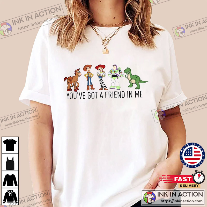 Toy Story and Mickey You've Got a Friend in Me Shirt 