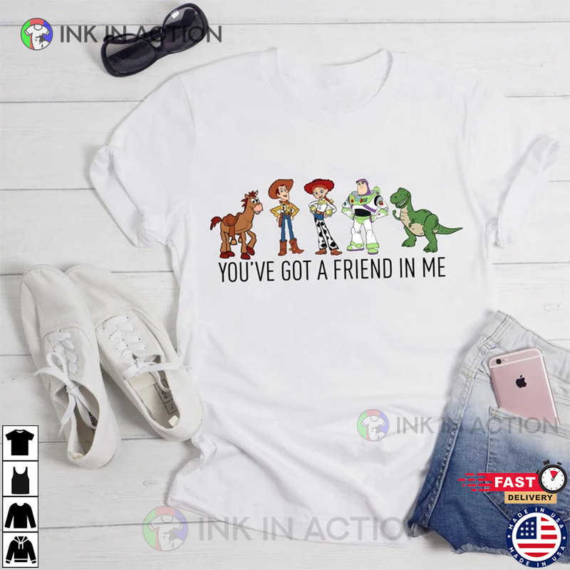 Toy Story and Mickey You've Got a Friend in Me Shirt 