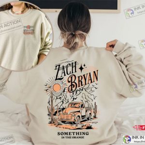 Zach Bryan Merch Zach Bryan Something In The Orange T shirt 1