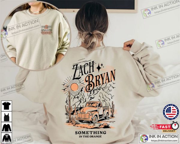 Zach Bryan Merch, Zach Bryan Something In The Orange T-shirt