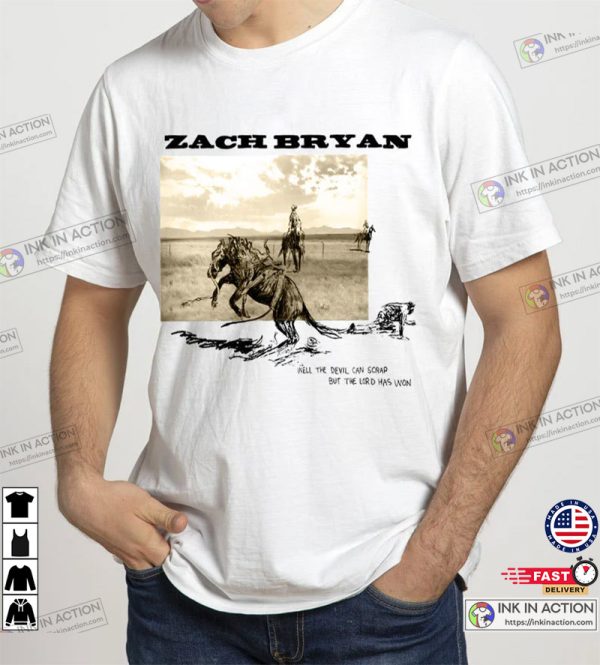 Gift For Fans Of Zach Bryan Music Shirt