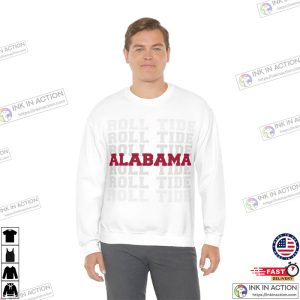 alabama crimson sweatshirt custom college crewneck 5