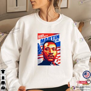 black history month 2023 martin luther king junior Portrait Active Shirt 3