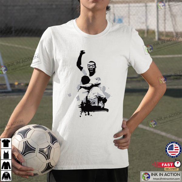 Pele Brazilian Soccer Legend Graphic Tee