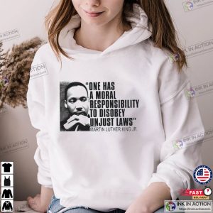 dr martin luther king quotes mlk day federal holiday Shirt 4